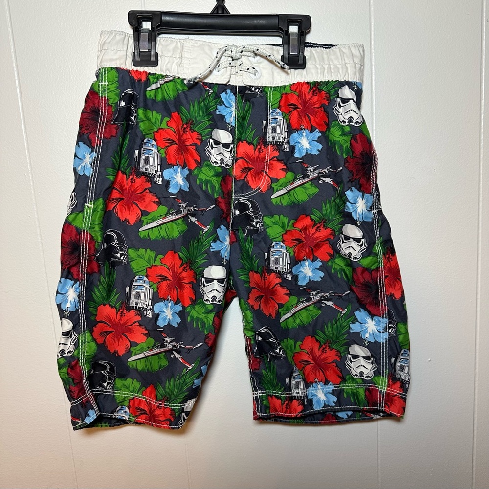 Star Wars Floral Swim Shorts board shorts gap x star wars